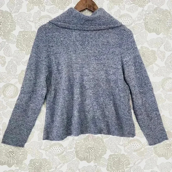 Chico's Cowl neck Crop sweater Women's 2/ L - Picture 2 of 6